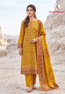 Alok suit royal mastani wholesale dress materials in hubli